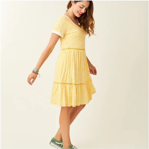 Carve Designs Yellow Floral Dress - Picture 2 of 15